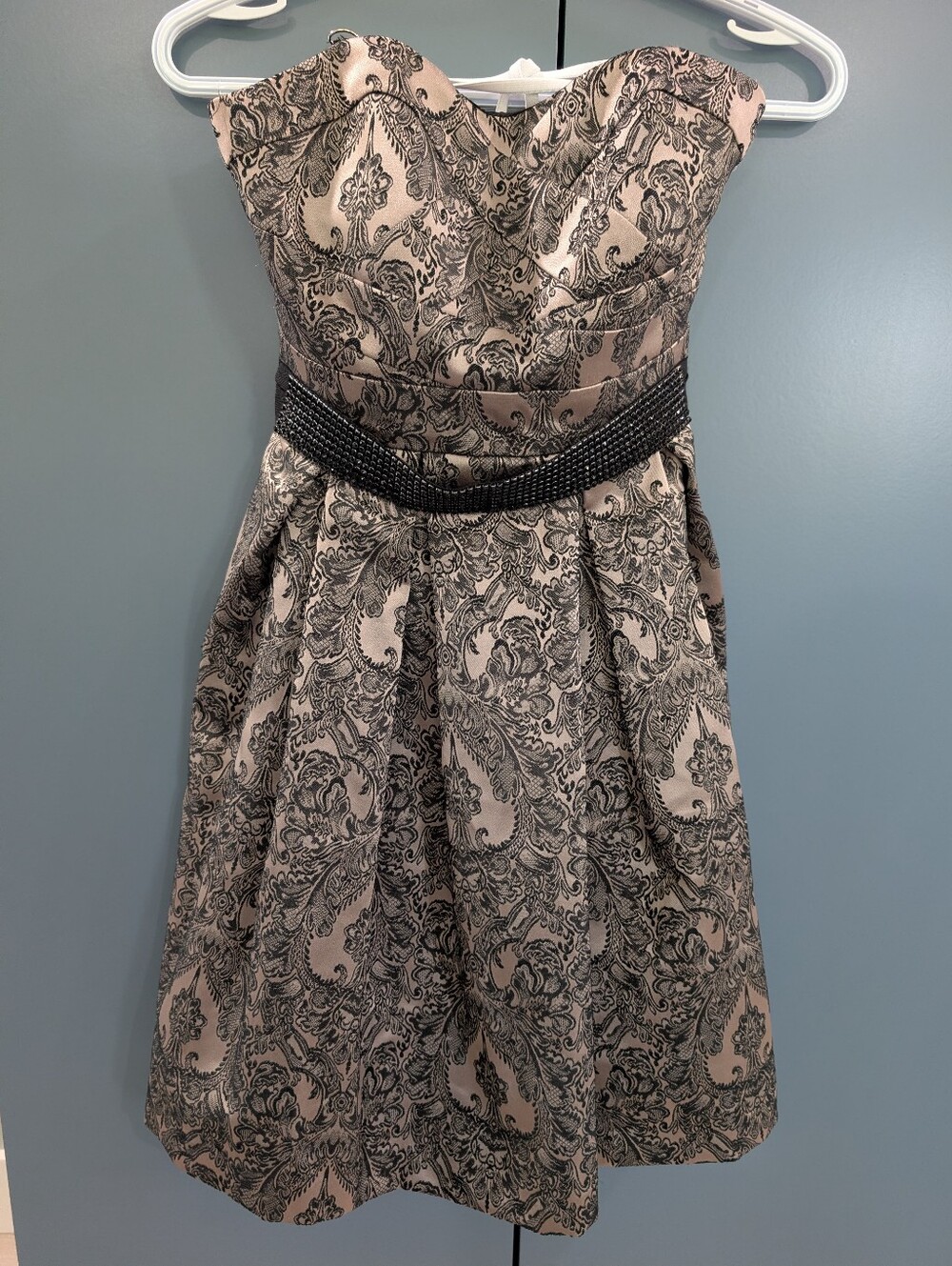 Le Chateau Strapless Cocktail Dress